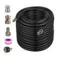 thumbnail image 2 of funtasica Sewer Jetter Set for Pressure Washer 30M Hose Accessory Quick Connect Plug with 2 Jetting Nozzles for Cleaning Cars Versatile, 2 of 8