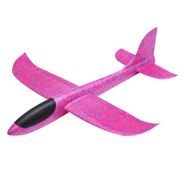 Worallymy Niños Tiro a mano Avión acrobático Agujeros dobles Volando en círculos Modelo de avión Caída Resistente Juguete 35cm Worallymy JD720007481