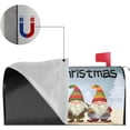 thumbnail image 3 of Christmas Gnome Welcome Farmhouse Mailbox Covers, Magnetic Post Box Cover Wraps Large Size 25.5x21 Inches for Garden Yard Decor, 3 of 6