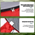thumbnail image 6 of Portable Mesh Hammock with Spreader Bars and Carrying Bag, Breathable and Easy to Install for Camping, Backyard and Patio, 6 of 6