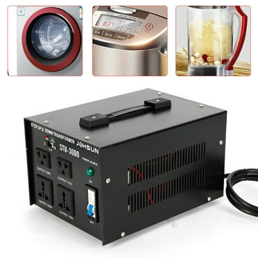 Fichiouy 10KW Voltage Converter Transformer Heavy Duty 220V⇋110V Step