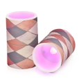 thumbnail image 7 of Yayeee Flameless Candles with Remote Flickering Battery Operated Multi Color Changing, Checkered Pattern, 7 of 7