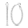 thumbnail image 7 of MULA European Original Solid 925 Sterling Silver Round Hoop Earrings 5A Zircon For Women Jewelry Birthday Gift, 7 of 7