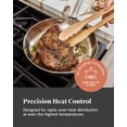 thumbnail image 3 of Caraway Stainless Steel Fry Pan (2.7 qt, 10.5") - 5-Ply Stainless Steel Pan - Oven Safe & Stovetop Agnostic, 3 of 6