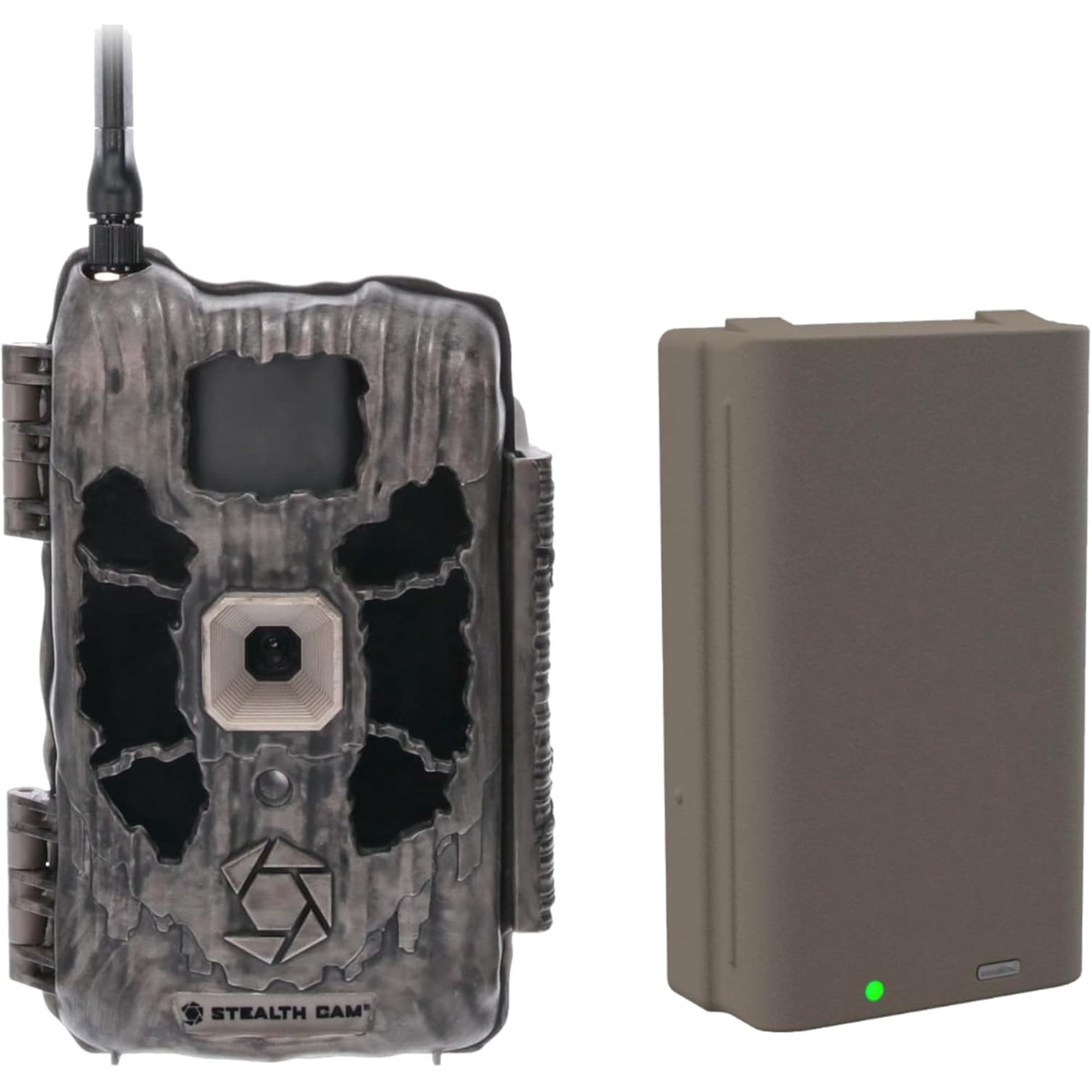 Stealth Cam Deceptor Max Cellular Trail Camera & FieldMax Lithium Battery