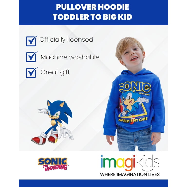 Sega Sonic the Hedgehog Toddler Fleece Hoodie photo 3