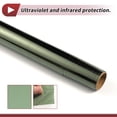 thumbnail image 6 of Unique Bargains Nano Ceramic Car Window Tint Film VLT 50% IRR 60% UVR 99% 4.92 ft x 20.08 inch Privacy Film 2mil PET 1 Pc Green 0.5 VLT, 6 of 8