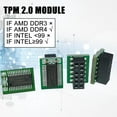 thumbnail image 4 of 20Pin Tpm 2.0 Module Encryption Security Module Remote Multi-brand TPM2.0 Card Support Motherboards B2G4 Module Upgrade, 4 of 9