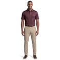 thumbnail image 2 of Ben Hogan Performance Men's & Big Men's Herringbone Print Short Sleeve Golf Polo Shirt, up to 5XL, 2 of 8