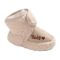 thumbnail image 1 of Para Bebé Recién Nacido, Suela Suave Y Cálida, Para El Invierno, Para Niños Y Niñas, Color Caqui, 11 Cm Caqui 11cm, 1 of 8
