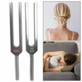thumbnail image 2 of 1 Set Tuning Mallet High Hardness Rust-proof Aluminum Alloy Tuning Fork with Mallet Pouch Set for Home, 2 of 7