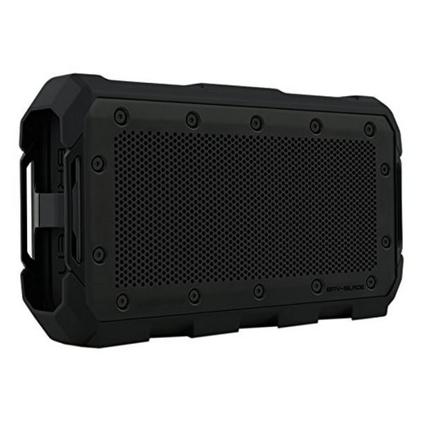 Braven BRV-Blade Wireless Portable Bluetooth Speaker [22 Hour  Playtime][Waterproof] 4000 mAh Power Bank Charger - Black