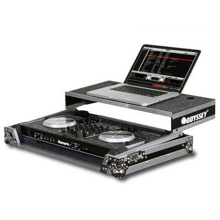 Odyssey FZGSNS6 Pro DJ Flight Zone Glide Style DJ Controller Case for Numark NS6