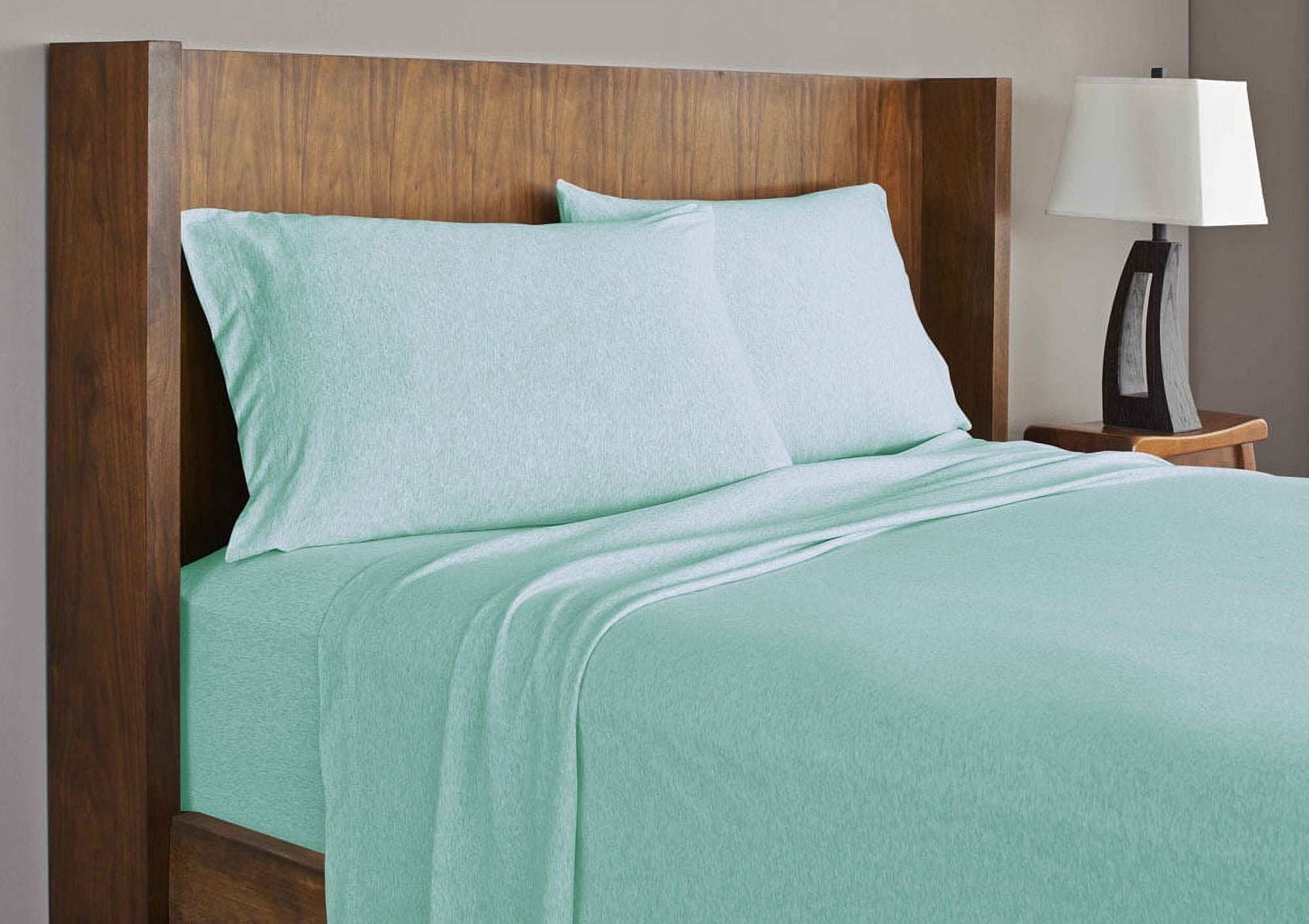 King 4-Piece Sheet Set, Soft tees Luxury Cotton Modal Ultra Soft Jersey Knit Sheet Sets by Royale Linens