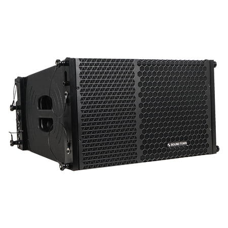 Sound Town ZETHUS Series 10  Two-Way Line Array Loudspeaker System with Titanium Compression Driver  Full Range/Bi-amp Switchable (ZETHUS-110) price history on PriceWatchPro