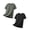 Black 1PCS & Army Green 1PCS, variant on Mens Shorts Quick Drying Short Sleeve T-Shirt Lightweight Workout T Shirts for Gym,Athletic,Running