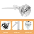 Flush Switch Single Push Flushing Button Toilet Handle Replacement Kit