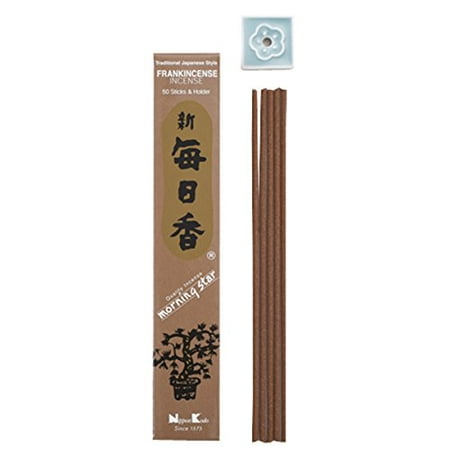 Morning Star Japanese Incense Sticks Frankincense 50 Sticks &