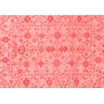 thumbnail image 1 of Ahgly Company Machine Washable Indoor Rectangle Abstract Red Modern Area Rugs, 7' x 10', 1 of 4