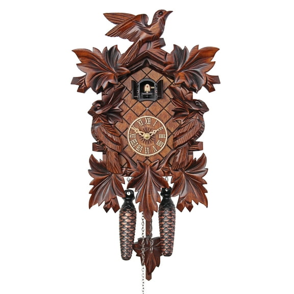 HerrZeit by Adolf Herr Quartz Cuckoo Clock - The Cuckoo Bird Family AH 32/1 QM