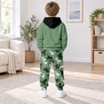 thumbnail image 6 of Kiijoy Boys Sweatsuit Dinosaur Graphic Hoodie Jogger Pants Outfits Fall Winter Clothes Set, 6 of 8