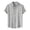 Grey, variant on Fashion Summer Men's Shirt Short Sleeve Solid Color Style Lapel Shirt Casual Fashion Jumpsuit Men Mens Tall A Shirts Short Sleeve Loose Western Shirts Men Small T Shirts Pimp Shirts Men