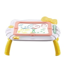 Magnetic Drawing Board for Kids Portable Doodle Board Erasable Educational Graffiti Toy Writing Sketch Pad Travel Activity Sensory Learning Magnetic Drawing Board Reusable