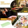 thumbnail image 7 of Uxcell Wax Paper Sheets for Food Grease Resistant Sandwich Wrapping Paper Checkered Green White 8.66'' x 8.66'', 7 of 7