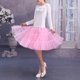thumbnail image 1 of FOMIYES Falda Tutu Sin Rosa Con Tul Rígido Para Mantener En, 1 of 8