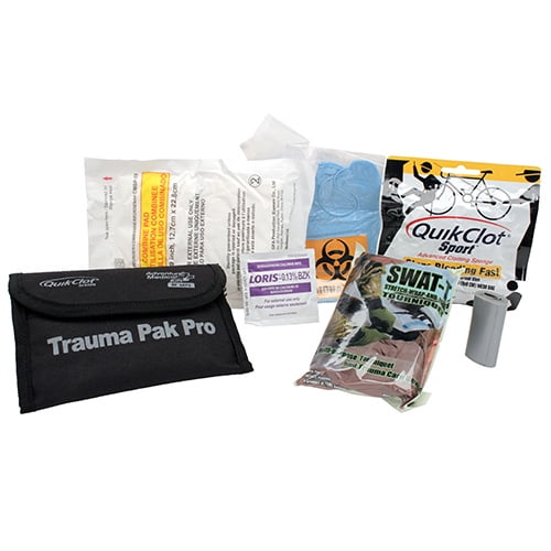 Adventure Medical Kits Trauma Pak Pro First Aid Kit With Quikclot And