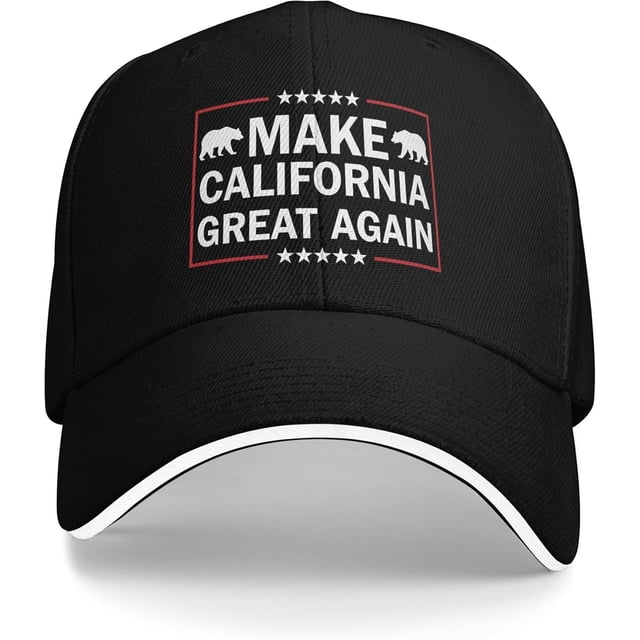 Make Ca Great Again Golf Hats California Stong Baseball Cap Classic Adjustable Workout Dad Caps