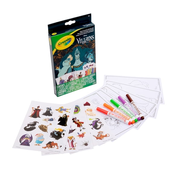 Crayola® Color & Activity Mini Set, Disney Villains