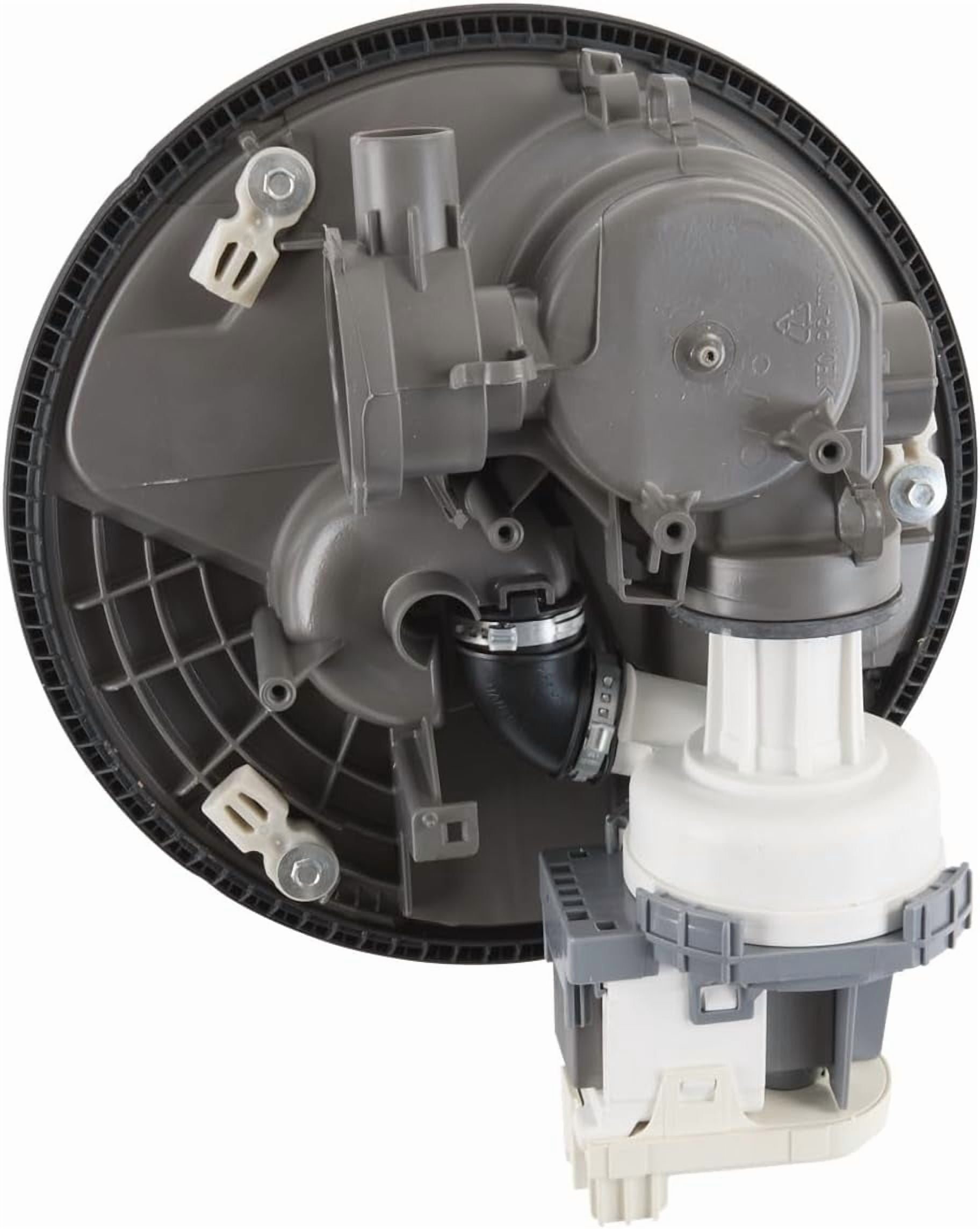 Whirlpool WPW10605059 W10872674 OEM Dishwasher Sump and Motor Assembly, Gray