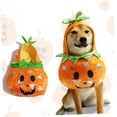 thumbnail image 4 of Minkissy 1Pcs Orange Polyester  Pet Costume Pumpkin Shape for Dog Cat Birthdays, 4 of 6