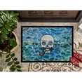 thumbnail image 3 of Skeleton Skull Pirate Door Mat, 3 of 4
