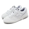 thumbnail image 1 of New Balance 550 NB White Grey Men Unisex Casual Lifestyle Shoes BB550PB1-D, 1 of 6