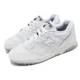 thumbnail image 1 of New Balance 550 NB White Grey Men Unisex Casual Lifestyle Shoes BB550PB1-D, 1 of 6