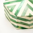thumbnail image 4 of Expobazaar Decorative Box | Wooden Hexagon Storage Box | 6.5x6.5x3", 4 of 4