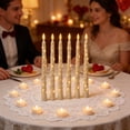 thumbnail image 6 of LED String Lights Battery Operated Flameless Candle Lights 6 Pack Fairy Lights with Timer for Home Decor Wedding Party Christmas Halloween Indoor Outdoor Decoration, 6 of 6