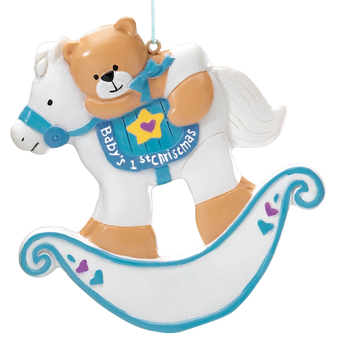 Baby's First Christmas Rocking Horse Ornament