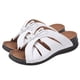 thumbnail image 1 of Zapatillas ahuecadas para mujer, antideslizantes, cómodas para viajes al aire libre (37), color blanco, 1 of 7