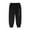 Black-2, variant on Odeerbi 4-14 Years Kids Boys Cotton Sweatpants Bear Print Workout Athletic Sports Jogger Pants Summer Elastic Waist Joggers