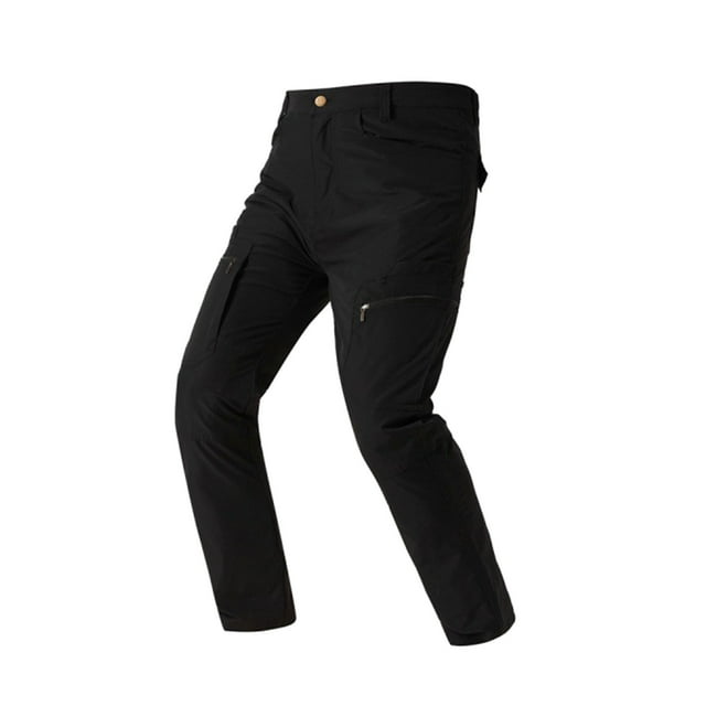 Pantalons de Survêtement pour Hommes Multi-Poches Pantalons de Travail Lavés, Pantalons Décontractés à la Mode pour Extérieur Pantalons de Travail pour Hommes