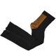 thumbnail image 5 of 2X Medias de Compresión Calcetín de Compresión con Cremallera de Nylon Pierna Soporte de Rodilla Punta Abierta Que Evita Las Venas Varicosas Calcetines Elásticos (Negro) XXL, 5 of 8