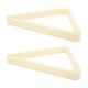 thumbnail image 4 of Estante de Bolas de billar ANGGREK ABS Blanco Retro 2 Piezas Para 5,25 cm, 4 of 8