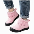 thumbnail image 7 of NOLDARES Boys Girls Snow Boots Winter Waterproof Resistant Cold Weather Outdoor Shoes (Toddler/Little Kid),Y134-Pink, 7 of 7