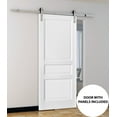 thumbnail image 3 of Sliding Barn Door 32 x 80 with Stainless Steel 6.6ft Hardware, 3 of 6