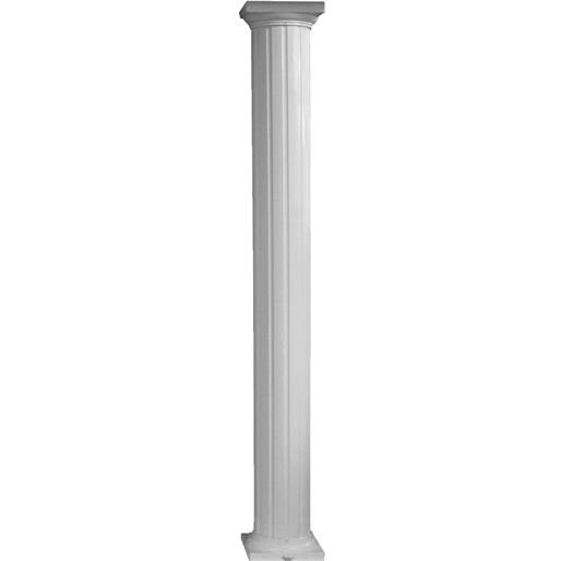 Round Fluted Aluminum Column