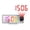 C, variant on 180° Rotation Projection Alarm Clock with Time Temperature Digital Alarm Clock Snoozes Table Clock 12/24H USB Projectors