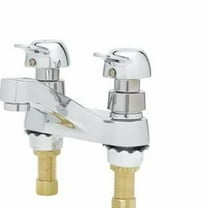 T&S Brass B-0831-02VR-PA Brass 4 in Deck Mount Pivot Action Faucet